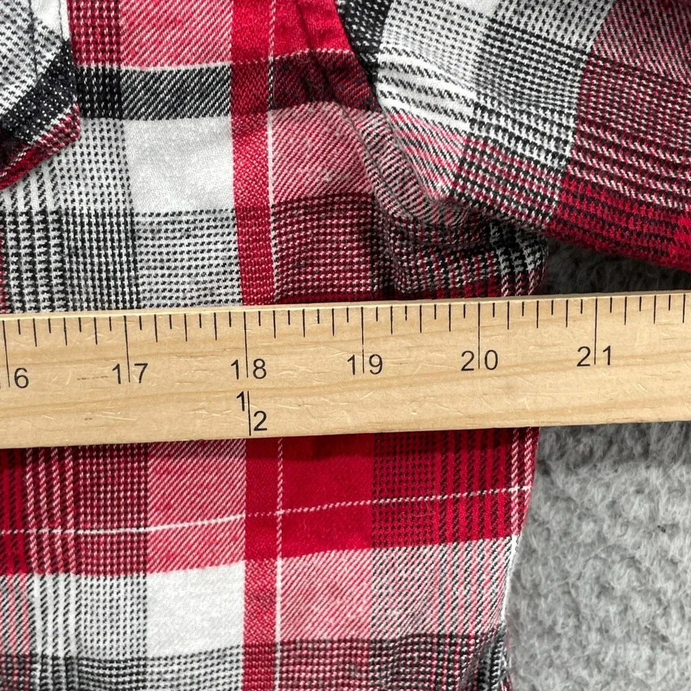 VTG O'Neill Flannel Shirt Men's Large Red Skate Surf Workwear Gorpcore Y2k Cabin